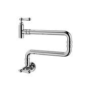 York Wall Mounted Pot Filler Chrome gallery detail image