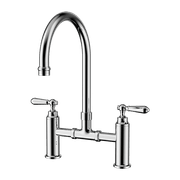 York Bridge Kitchen Set Chrome gallery detail image