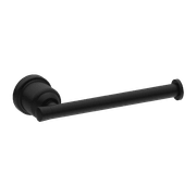 York Toilet Roll Holder Matte Black gallery detail image