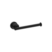 York Toilet Roll Holder Matte Black gallery detail image