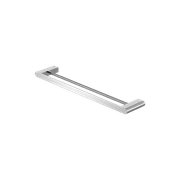 Bianca Double Towel Rail 600mm | Chrome gallery detail image