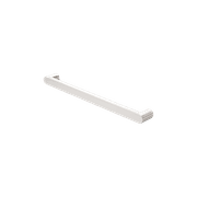 Bianca 240V Single Heated Towel Rail Brushed Nickel gallery detail image