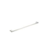 Bianca Single Towel Rail 800mm | Brushed Nickel gallery detail image