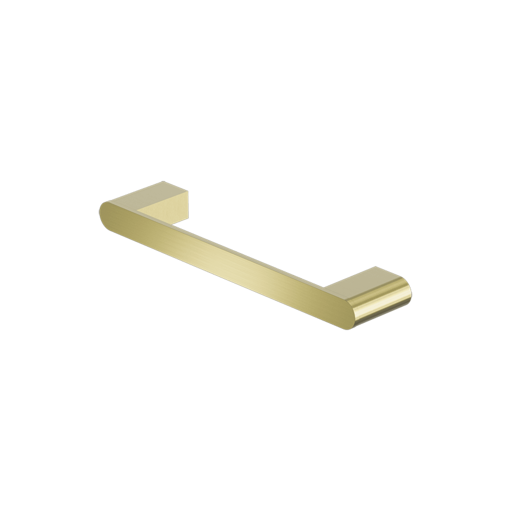 Bianca Hand Towel Rail | Brushed Gold gallery detail image