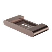 Bianca Soap Dish Holder | Brushed Bronze gallery detail image