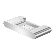 Bianca Soap Dish Holder | Chrome gallery detail image