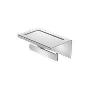 Bianca Toilet Roll Holder & Phone Holder | Chrome gallery detail image