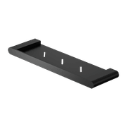 Bianca Metal Shower Shelf | Matte Black gallery detail image