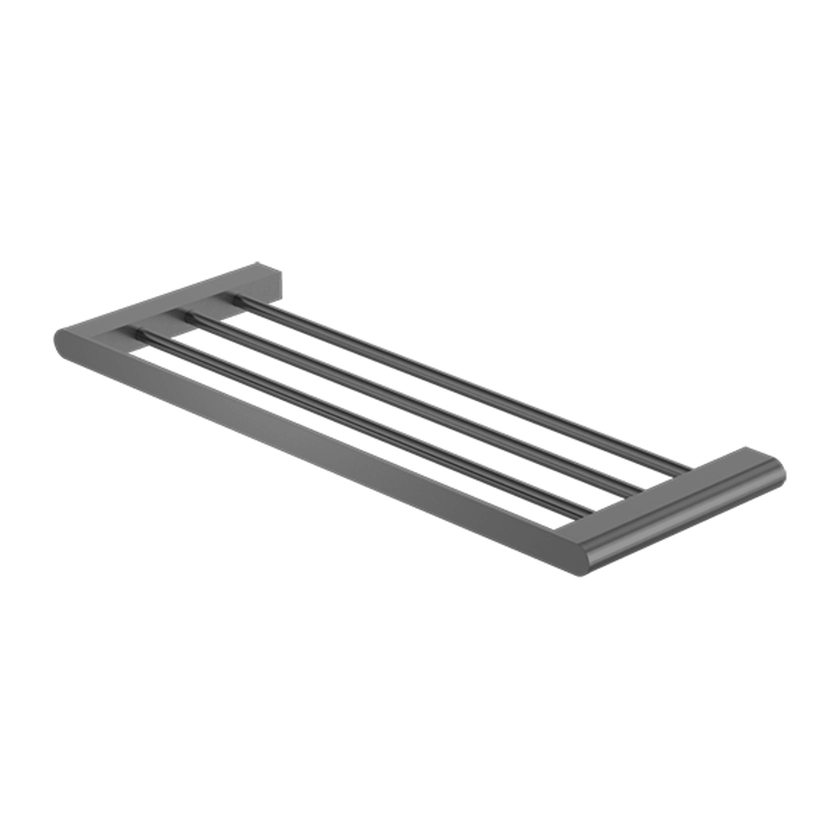 Bianca Towel Rack | Gun Metal gallery detail image