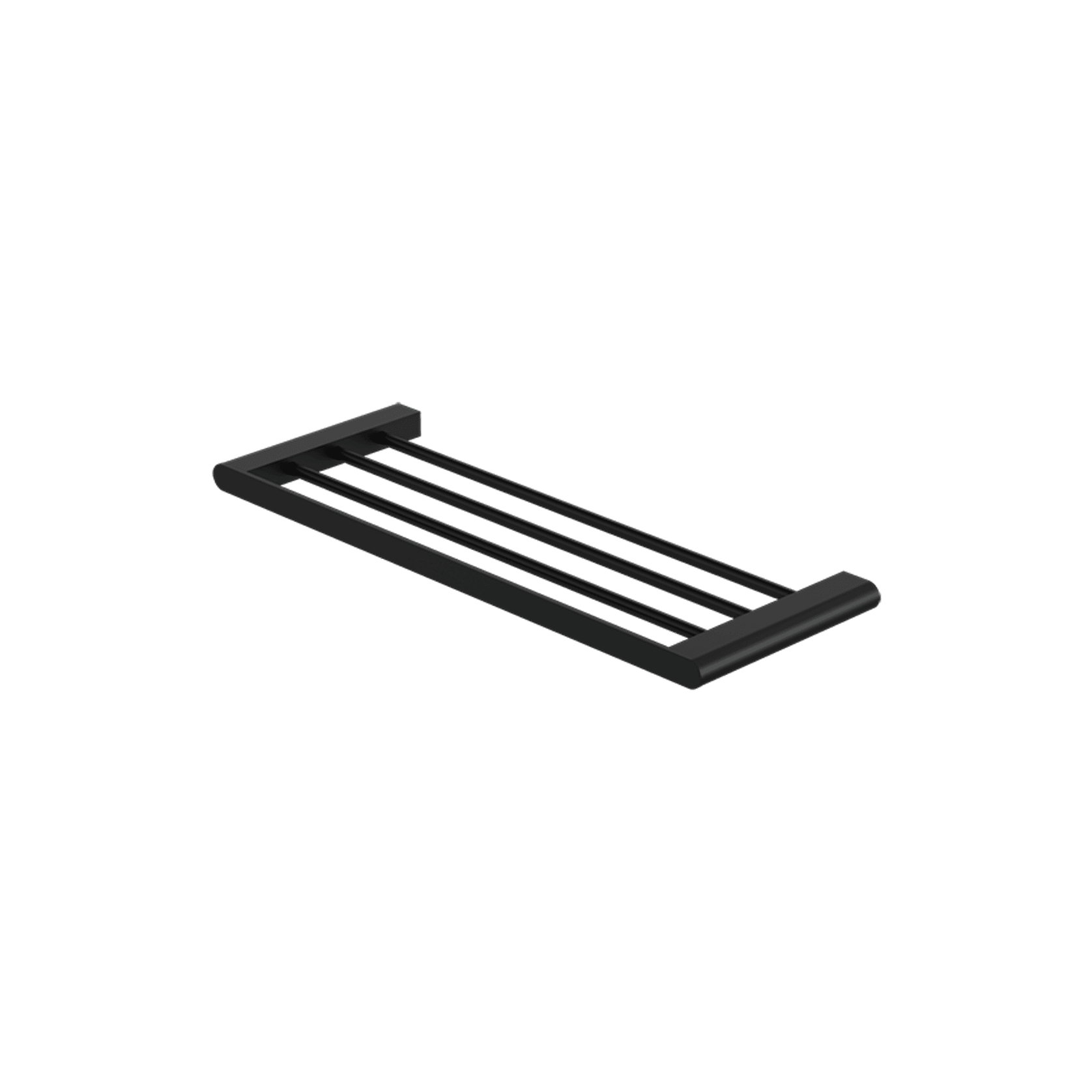 Bianca Towel Rack | Matte Black gallery detail image
