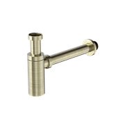 40mm Round Bottle Trap Aged Brass gallery detail image