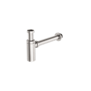 40mm Round Bottle Trap Brushed Nickel gallery detail image