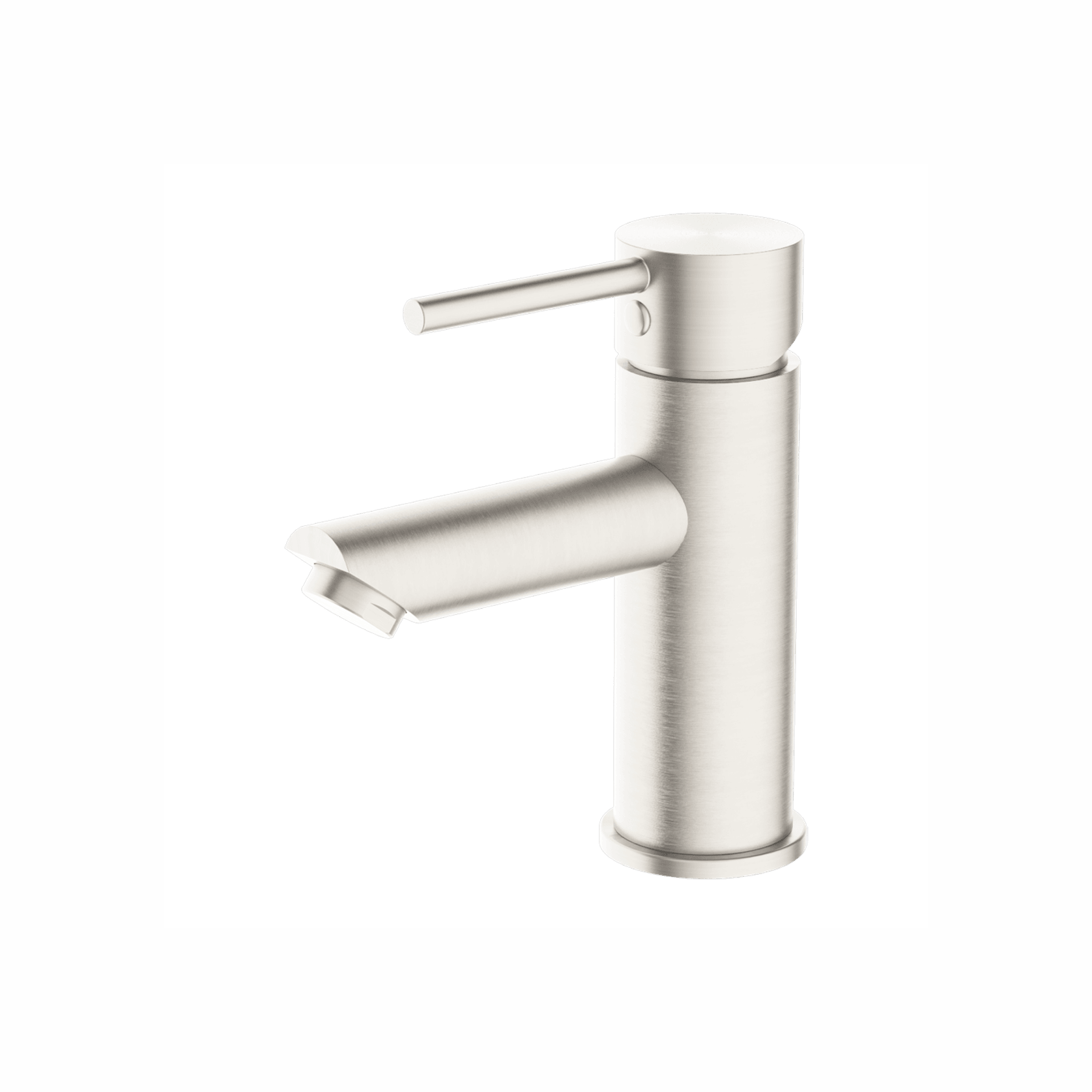 Dolce Basin Mixer Straight Spout All Pressure Brushed Nickel gallery detail image