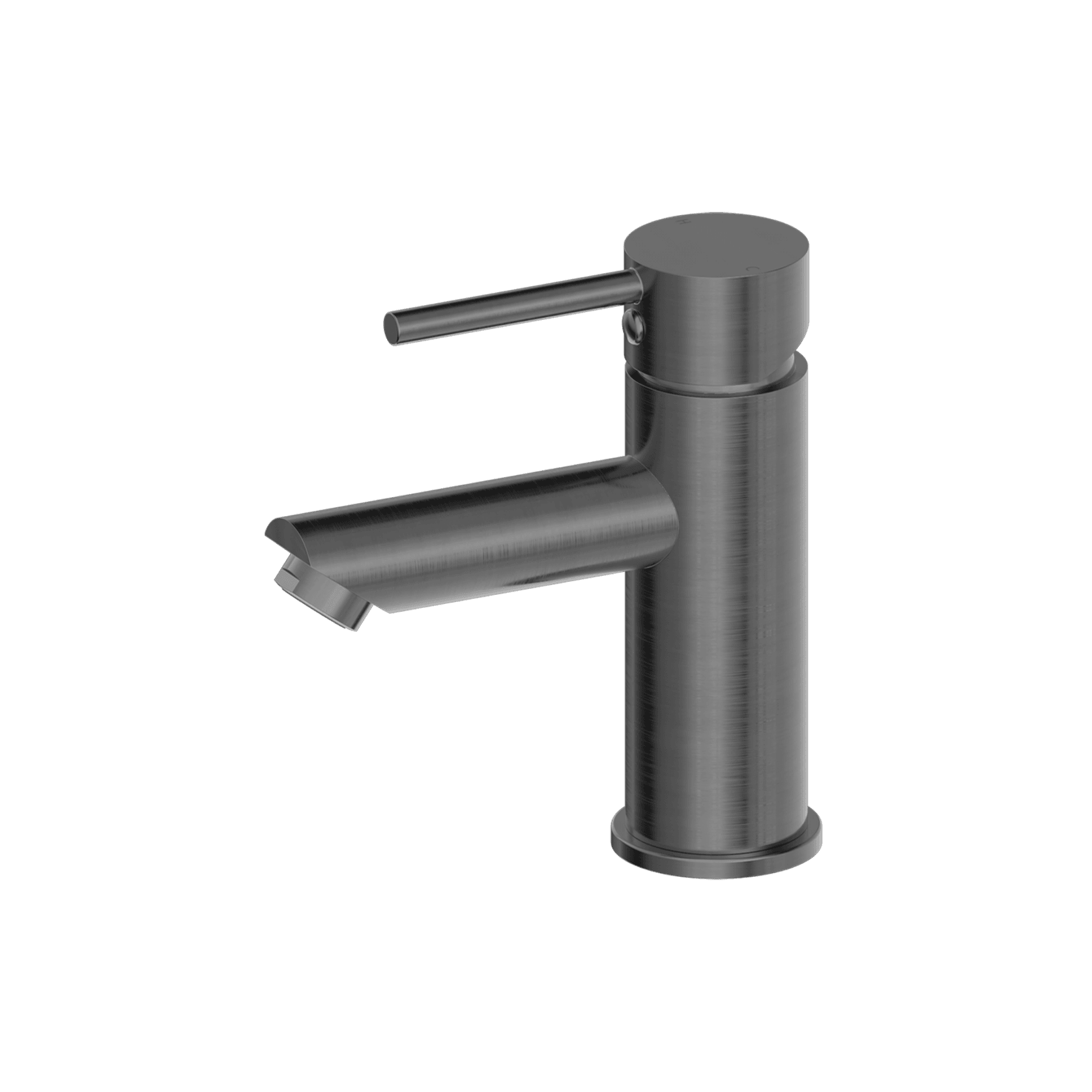 Dolce Basin Mixer Straight Spout All Pressure Gun Metal gallery detail image