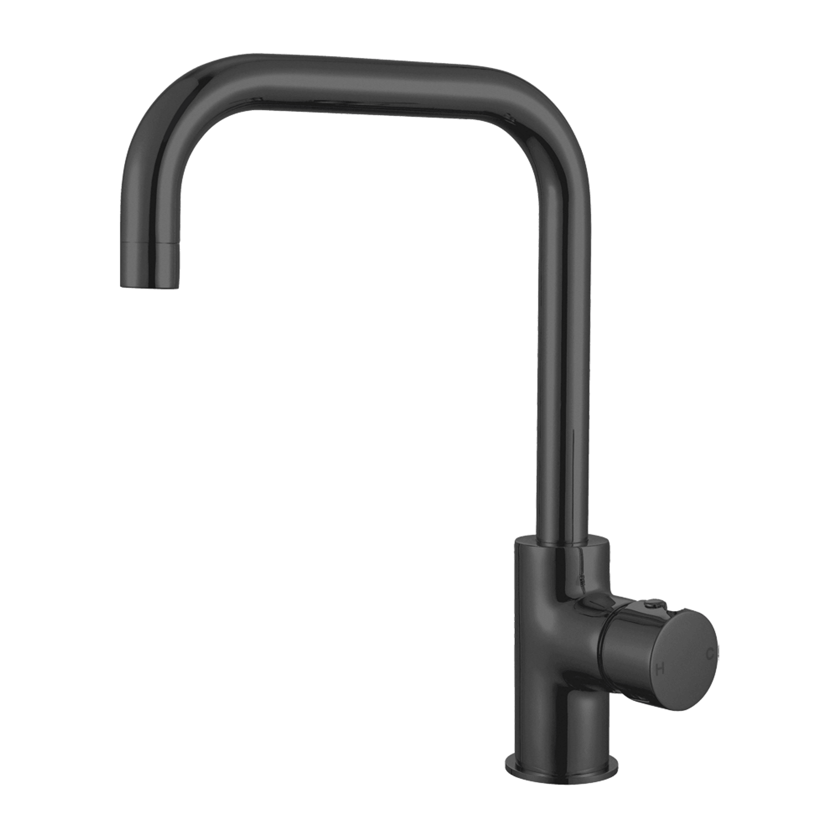 Dolce Kitchen Mixer Square Shape All Pressure Matte Black gallery detail image