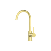 Dolce Kitchen Mixer Gooseneck All Pressure Brushed Gold gallery detail image