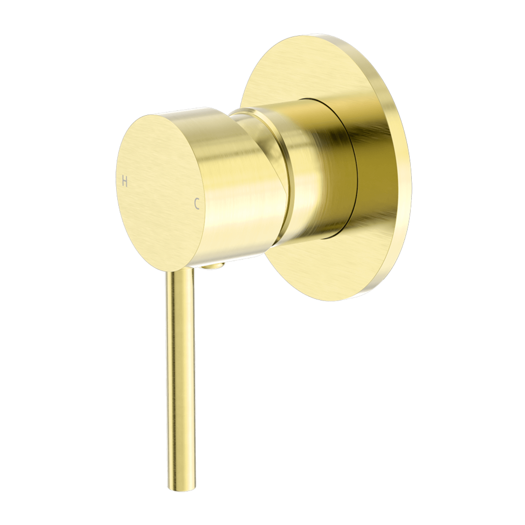 Dolce Shower Mixer All Pressure Brushed Gold gallery detail image
