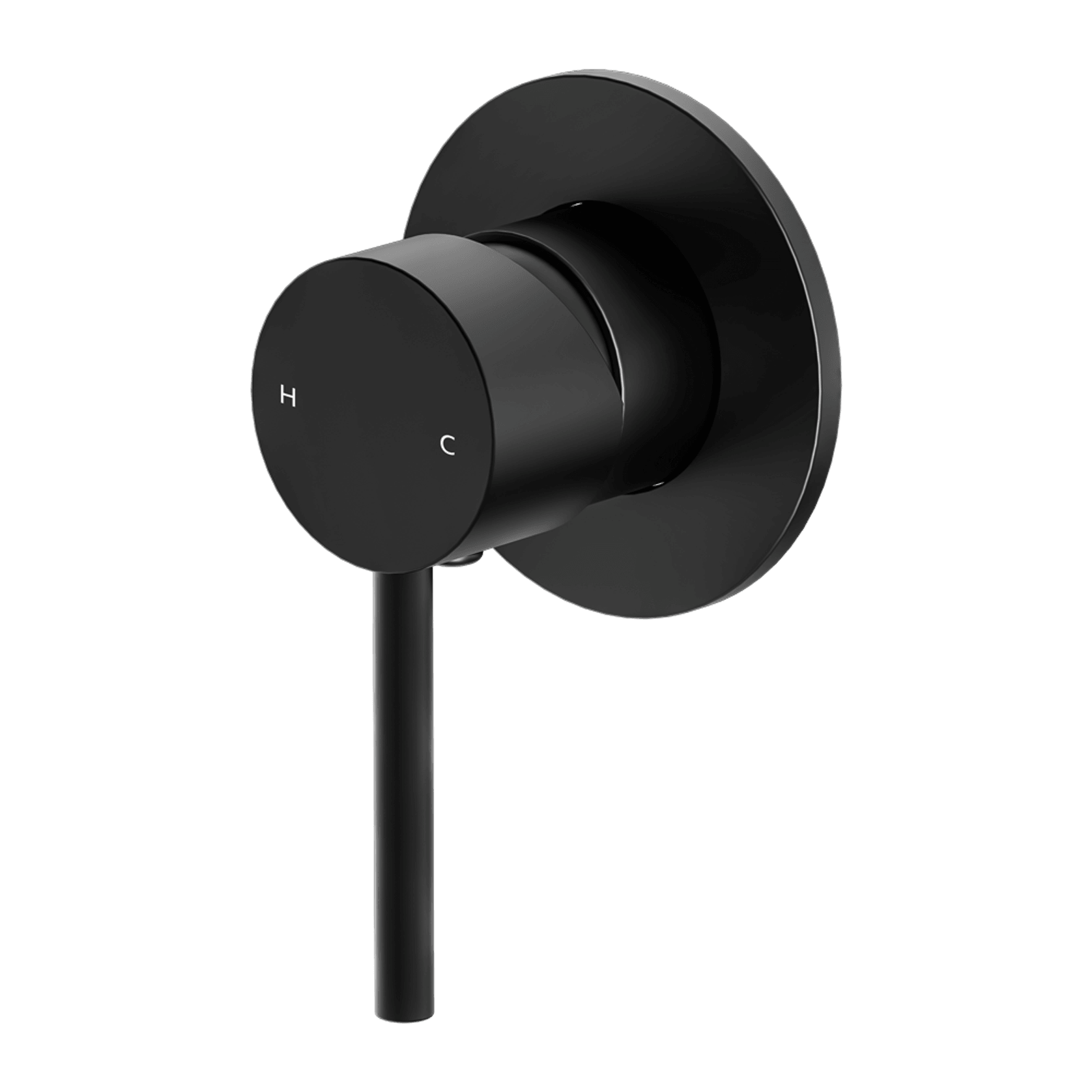 Dolce Shower Mixer All Pressure Matte Black gallery detail image