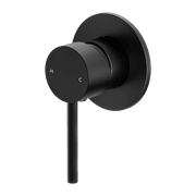 Dolce Shower Mixer All Pressure Matte Black gallery detail image