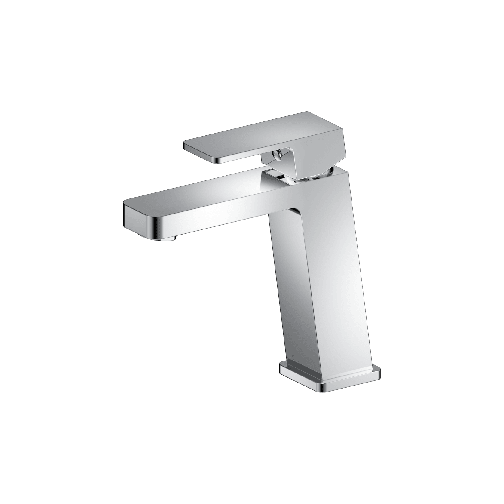 Celia Basin Mixer Angle Spout All Pressure Chrome gallery detail image