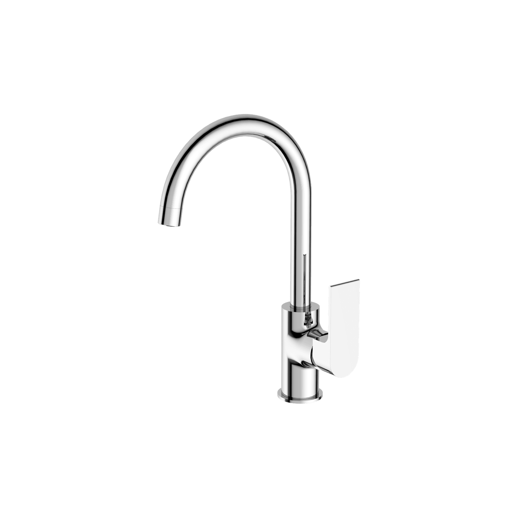Bianca Kitchen Mixer Gooseneck Spout All Pressure Chrome gallery detail image