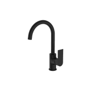 Bianca Kitchen Mixer Gooseneck Spout All Pressure Matte Black gallery detail image