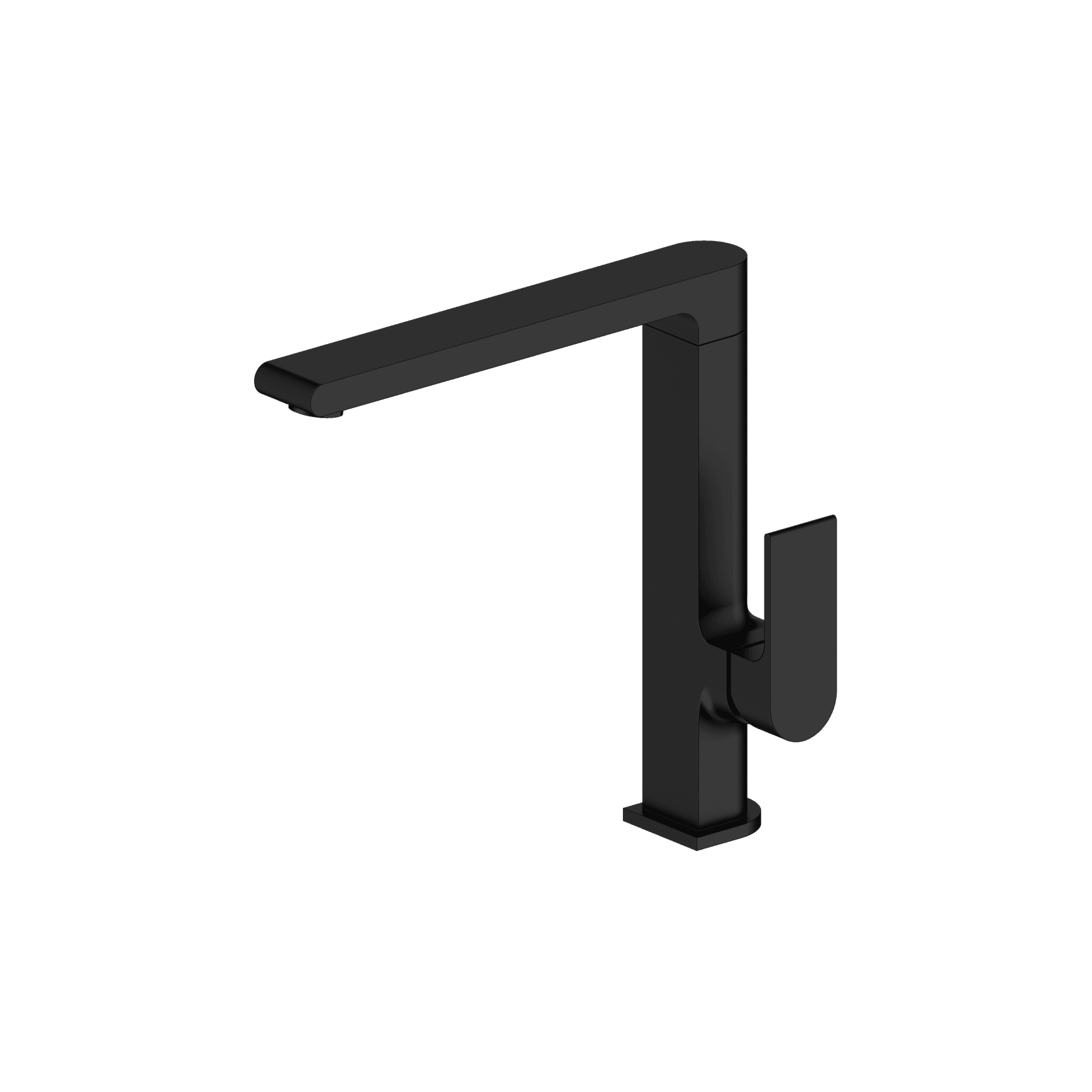 Bianca Kitchen Mixer All Pressure Matte Black gallery detail image