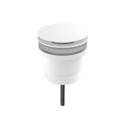 Universal Pop Up Waste Matte White gallery detail image