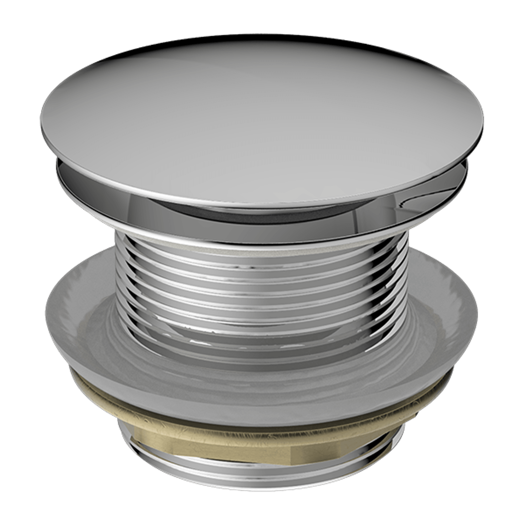 40mm Bath Pop-Up Plug With Removabel Waste No Overflow Chrome gallery detail image