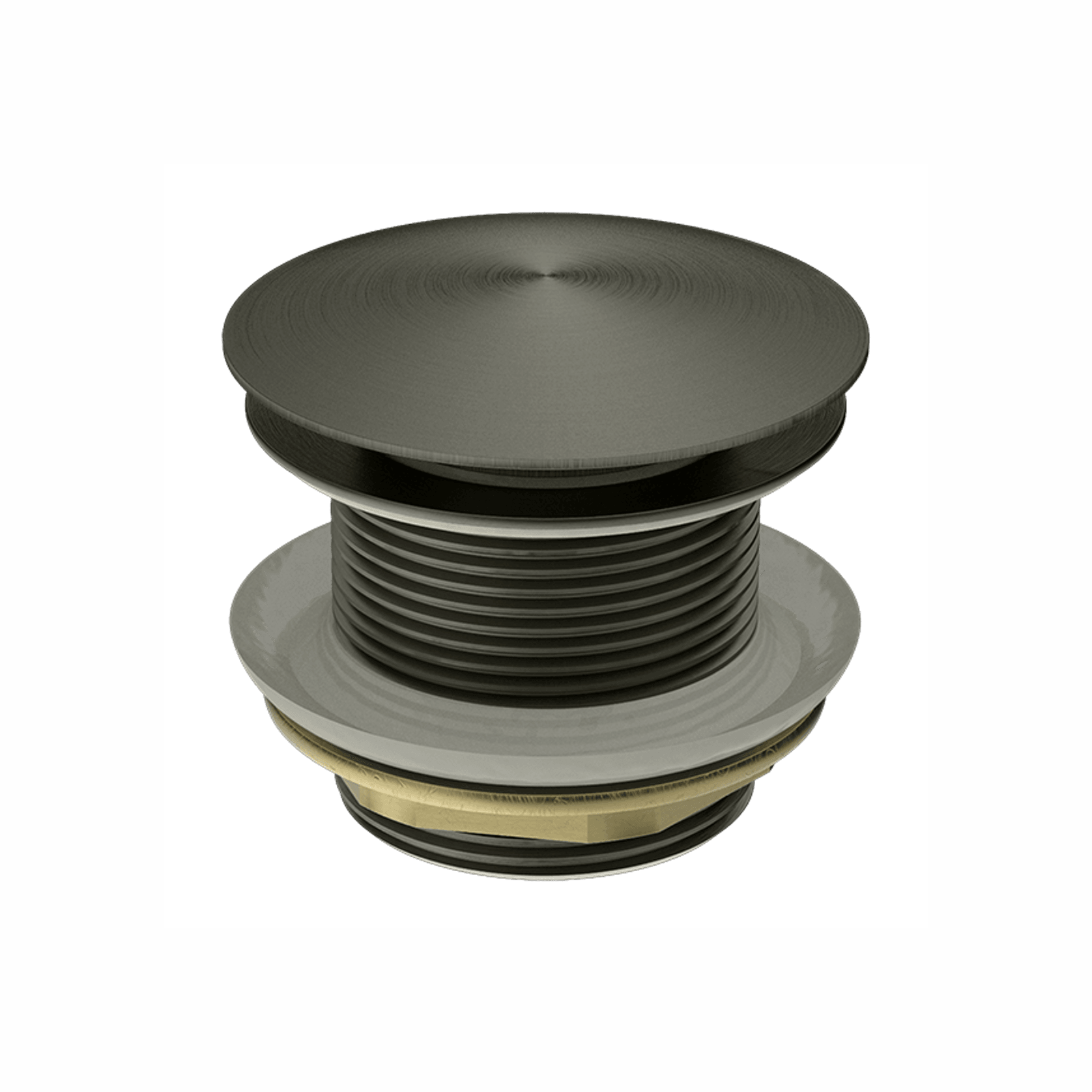 40mm Bath Pop-Up Plug With Removabel Waste No Overflow Graphite gallery detail image