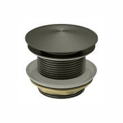 40mm Bath Pop-Up Plug With Removabel Waste No Overflow Graphite gallery detail image