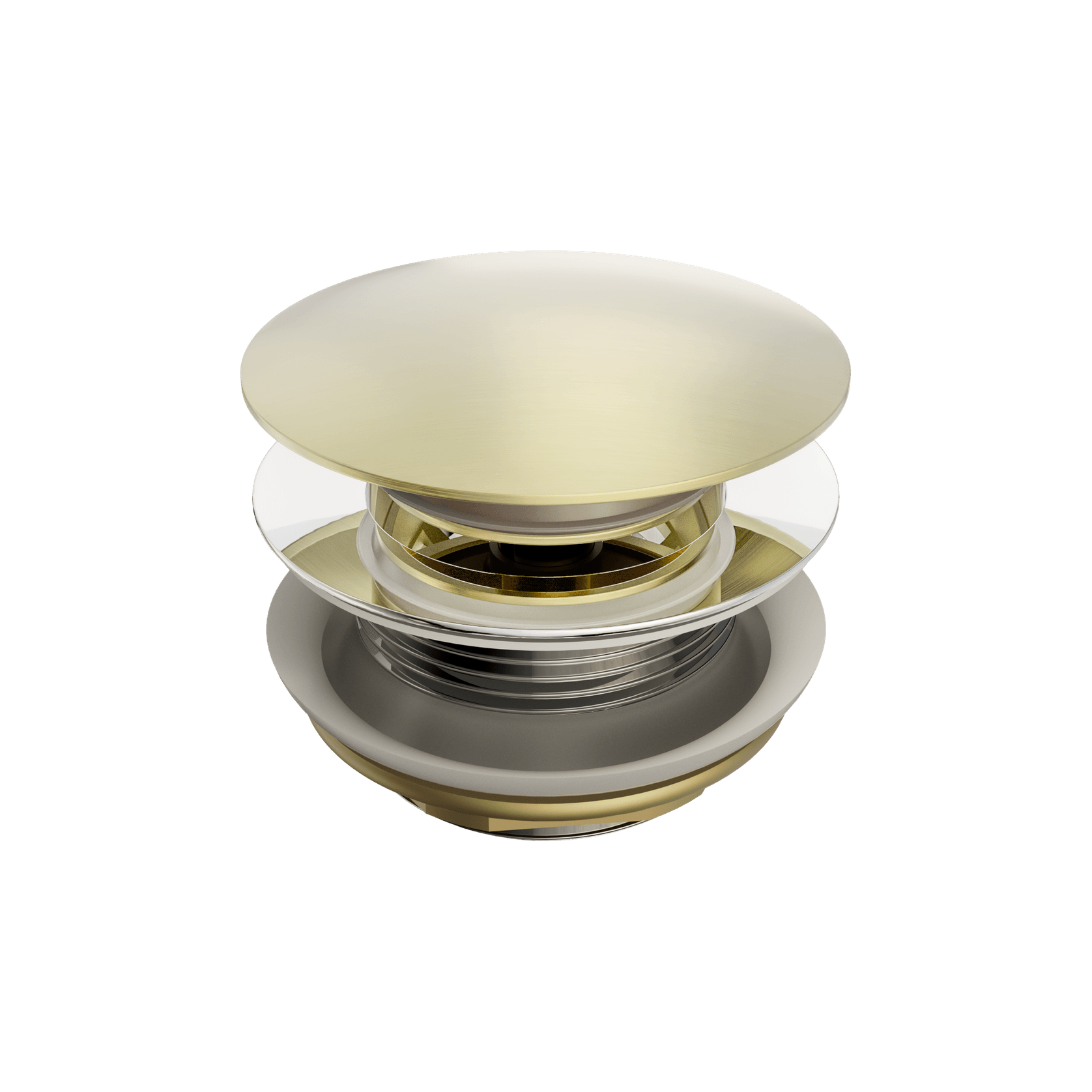 Short Pop Up Bath Waste 40mm Brushed Gold gallery detail image