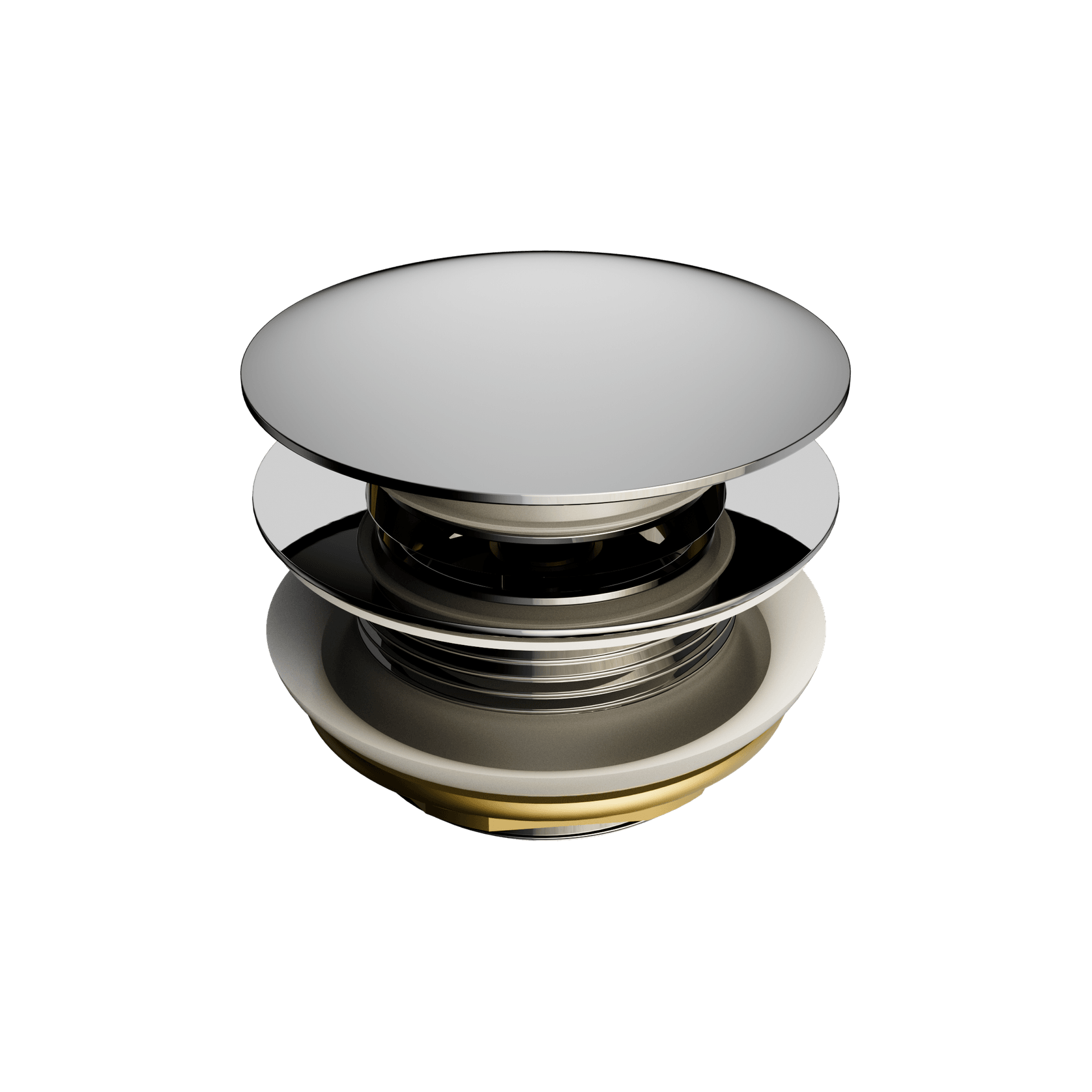 Short Pop Up Bath Waste 40mm Chrome gallery detail image