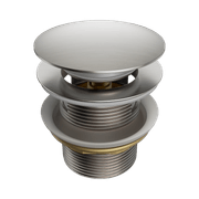 Pop Up Bath Waste 40mm With Overflow Brushed Nickel gallery detail image