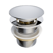 Pop Up Bath Waste 40mm With Overflow Chrome gallery detail image