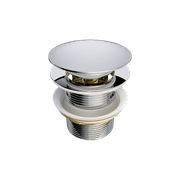Pop Up Bath Waste 40mm With Overflow Chrome gallery detail image