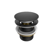 Pop Up Bath Waste 40mm With Overflow Gun Metal gallery detail image