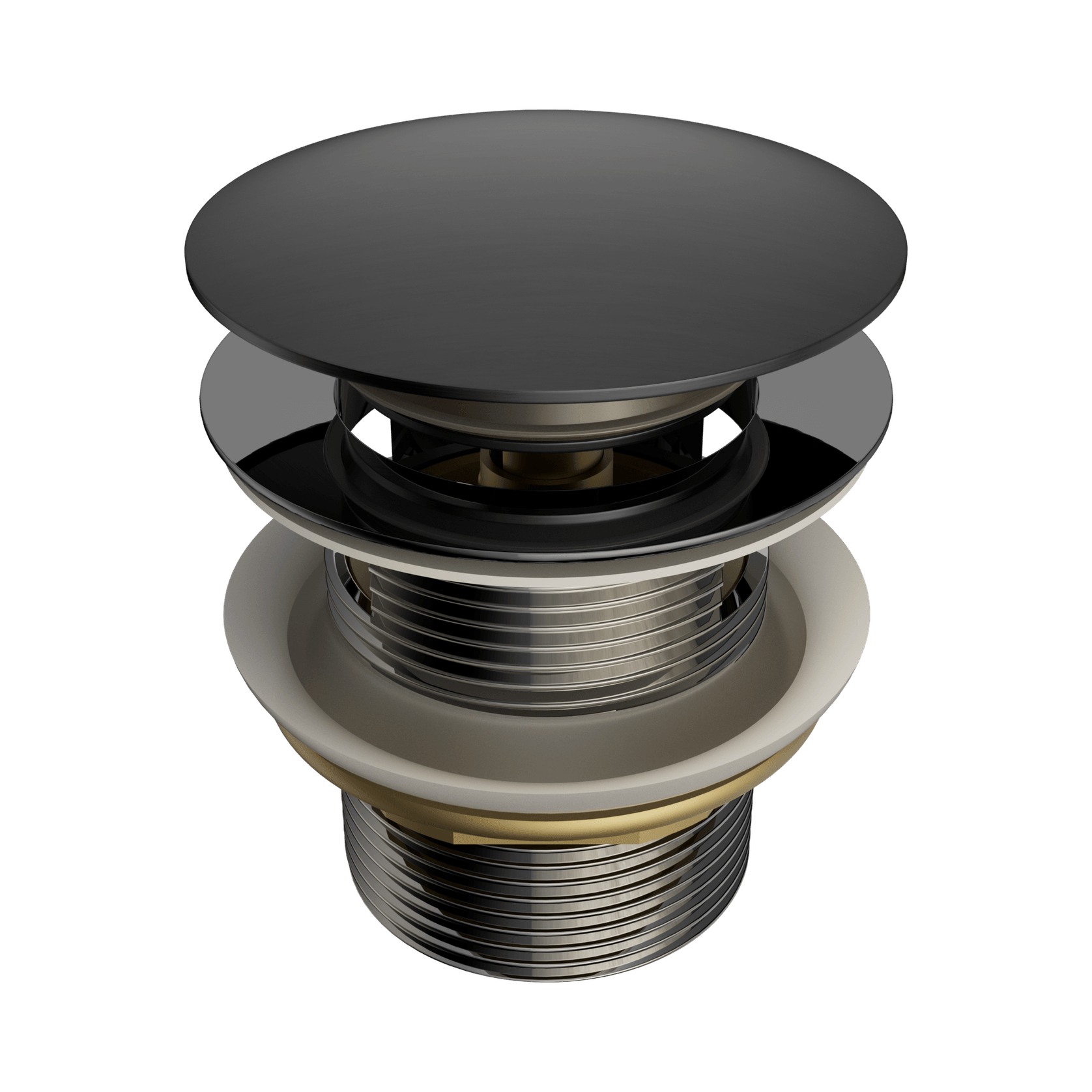 Pop Up Bath Waste 40mm With Overflow Graphite gallery detail image