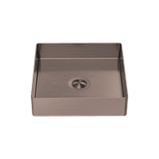 Opal Square 400mm Stainless Steel Basin Graphite gallery detail image