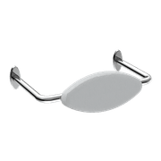 Mecca Care DDA Toilet Backrest Chrome gallery detail image