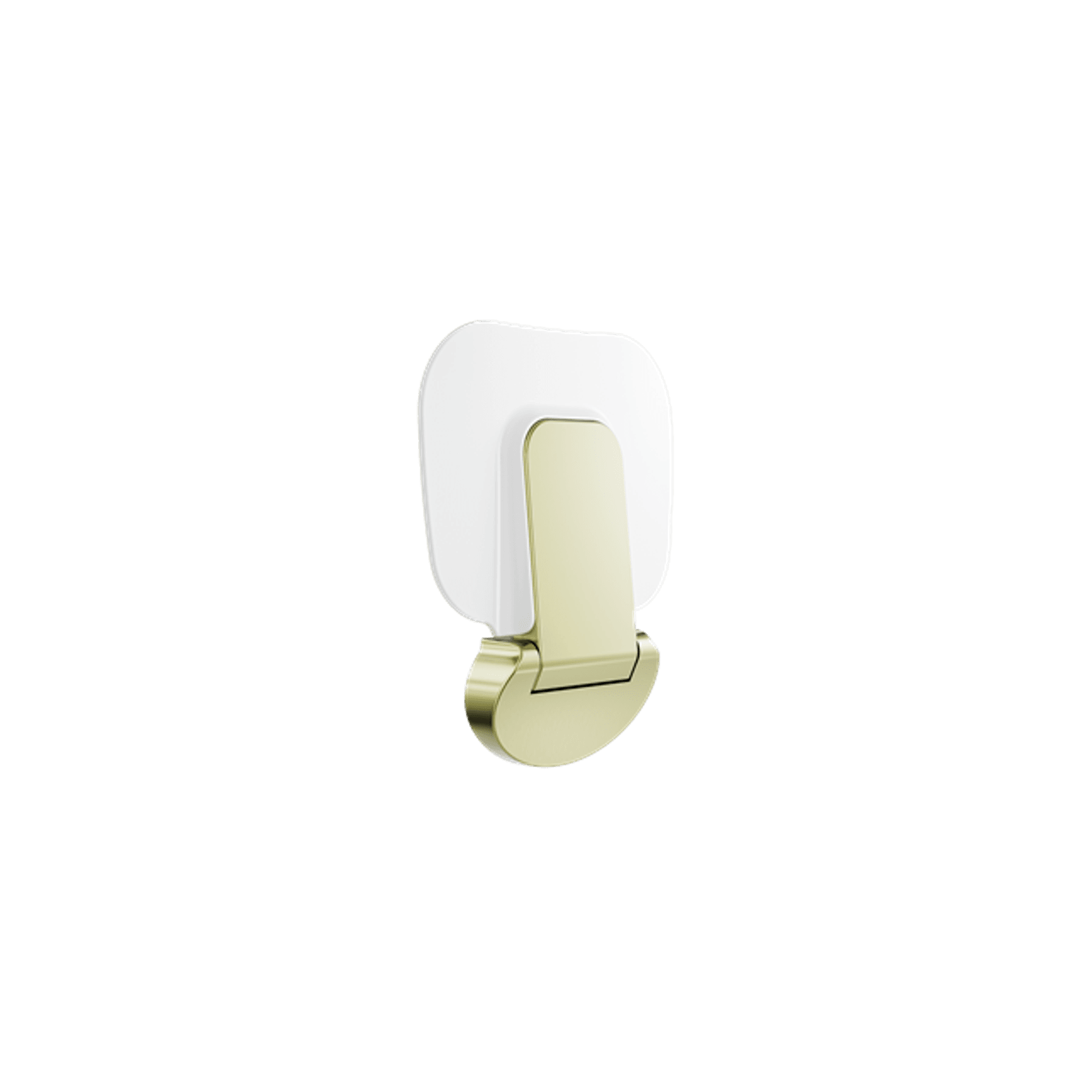 Mecca Care Shower Seat 400×330mm Brushed Gold gallery detail image