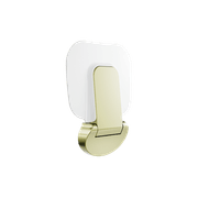 Mecca Care Shower Seat 400×330mm Brushed Gold gallery detail image