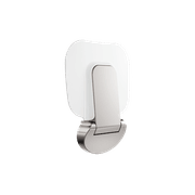 Mecca Care Shower Seat 400×330mm Brushed Nickel gallery detail image