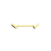 Mecca Care 25mm Footrest Corner Grab Rail 215mm Brushed Gold gallery detail image