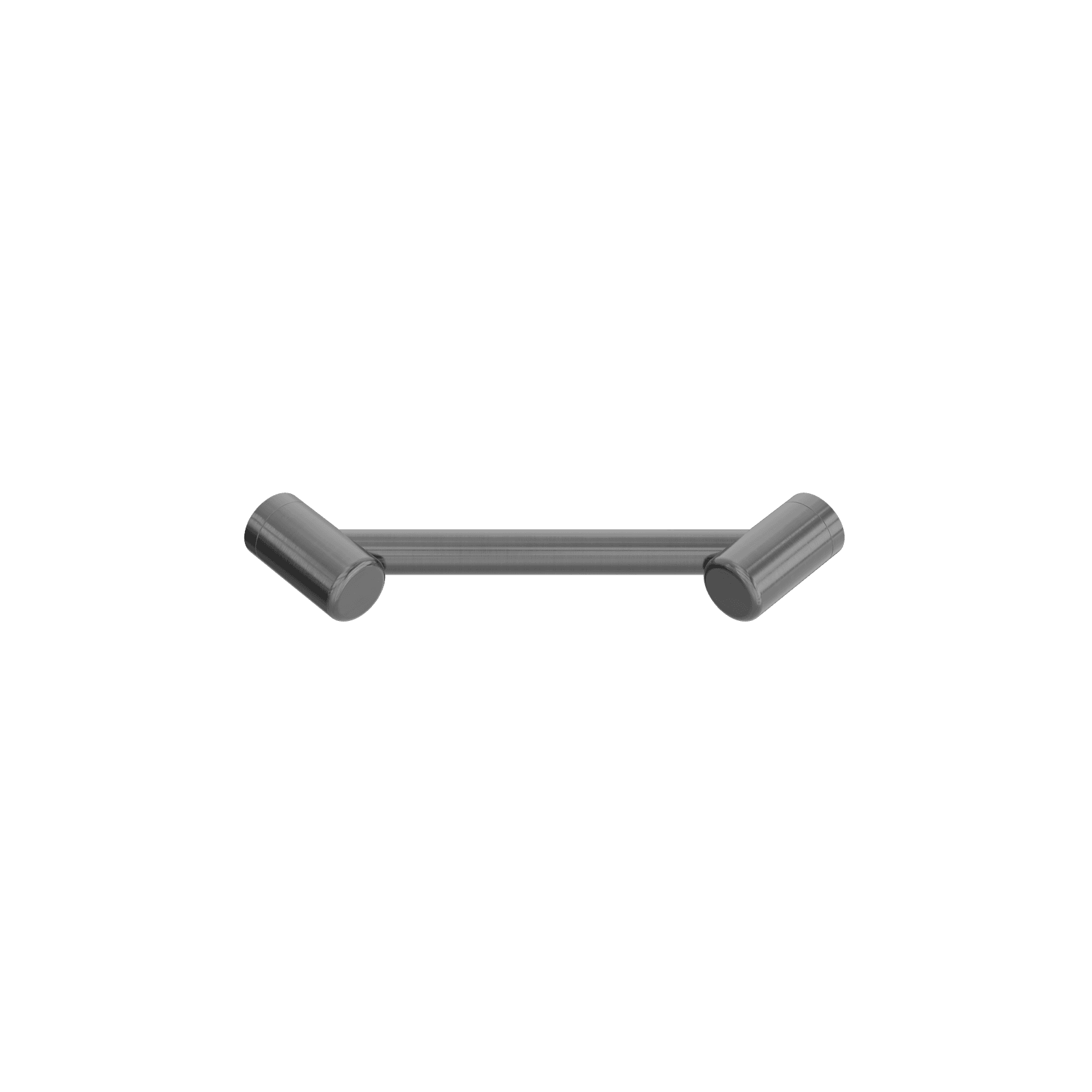 Mecca Care 25mm Footrest Corner Grab Rail 215mm Gun Metal gallery detail image