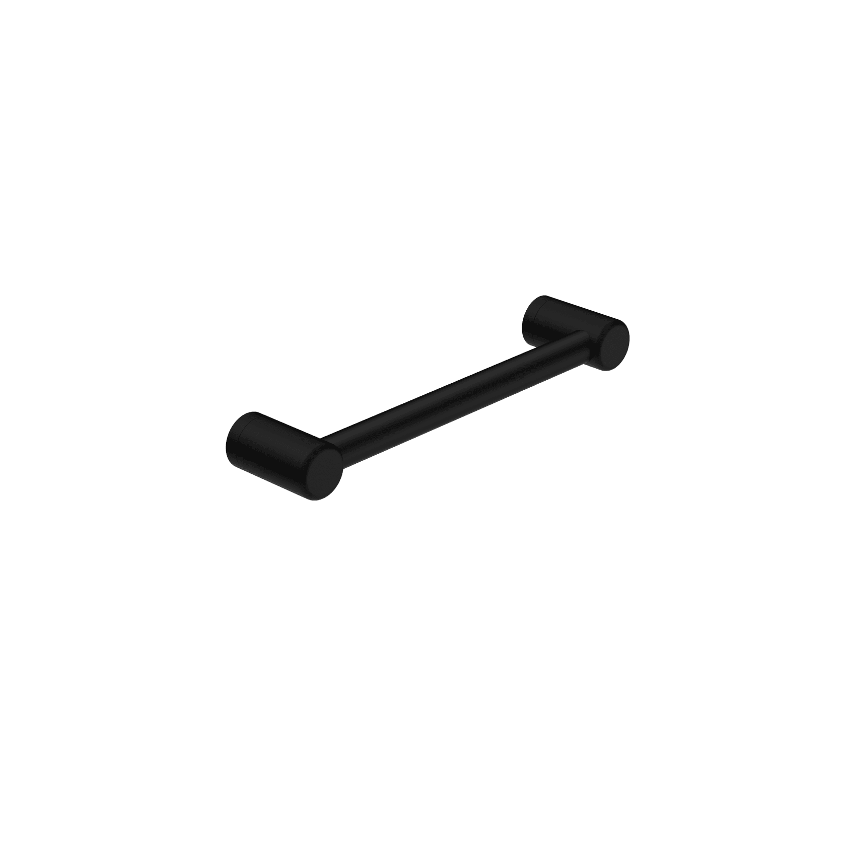 Mecca Care 25mm Grab Rail 300mm Matte Black gallery detail image