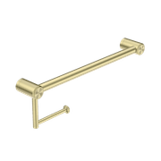Mecca Care 25mm Toilet Roll Rail 450mm Brushed Gold gallery detail image