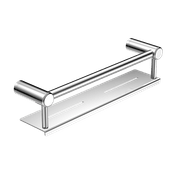 Mecca Care 25mm Grab Rail With Shelf 450mm Chrome gallery detail image