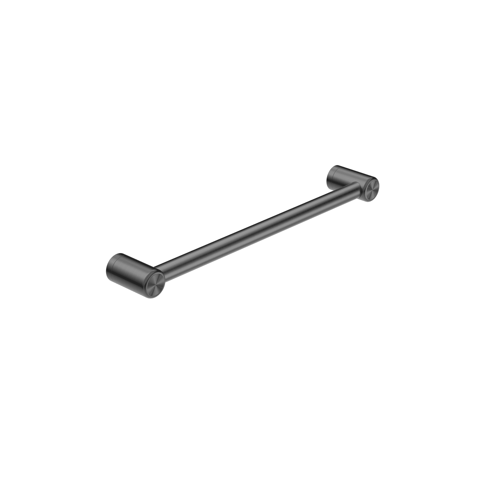 Mecca Care 25mm Grab Rail 450mm Gun Metal gallery detail image