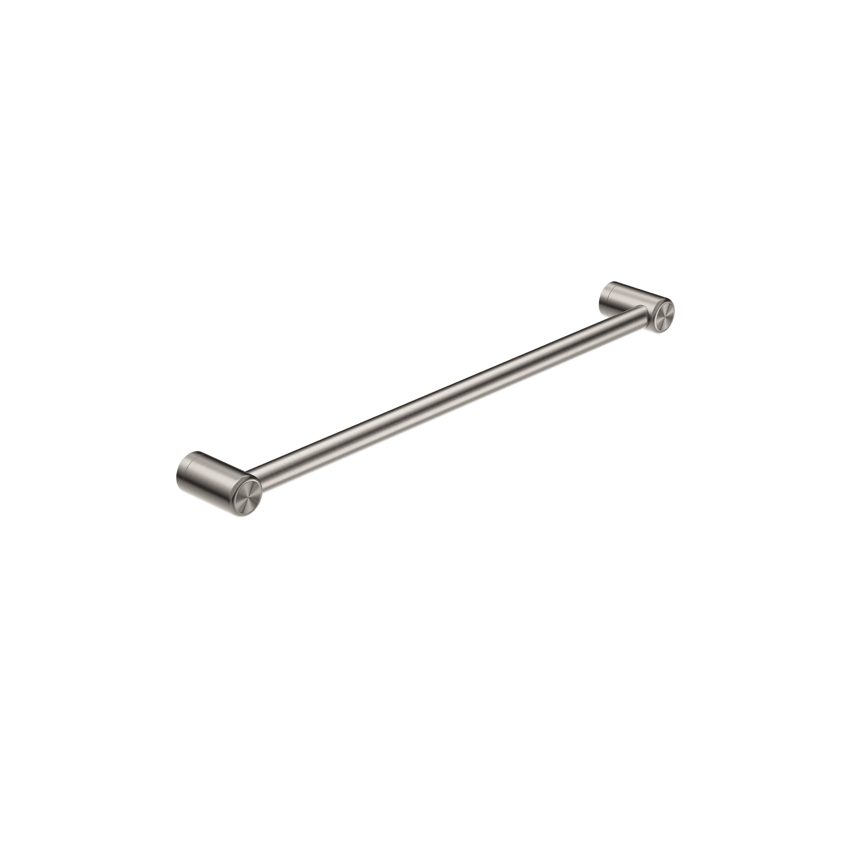 Mecca Care 25mm Grab Rail 600mm Brushed Nickel gallery detail image